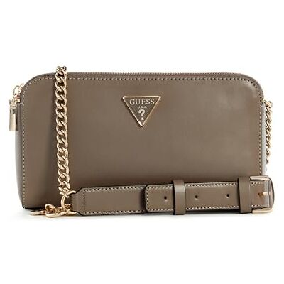 Guess Sac à bandoulière Daryna Status pour femme, Taupe Fonc, One Size, Daryna Status Sac à bandoulière - Publicité Guess Sac à bandoulière Daryna Status pour femme, Taupe Fonc, One Size, Daryna Status Sac à bandoulière - Publicité
