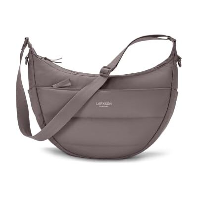 LARKSON Crossbody Bag Femmes & Hommes Emma Sac à Bandoulière Rembourré en Forme de Demi-lune Sac à Épaule Semi-circulaire Puffy Half Moon Bag Hydrofuge - Publicité LARKSON Crossbody Bag Femmes & Hommes Emma Sac à Bandoulière Rembourré en Forme de Demi-lune Sac à Épaule Semi-circulaire Puffy Half Moon Bag Hydrofuge - Publicité