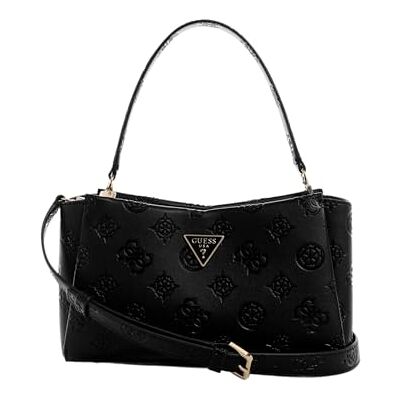 Guess Femme Tisha Crossbody Bandoulière, Logo Noir, Taille Unique - Publicité Guess Femme Tisha Crossbody Bandoulière, Logo Noir, Taille Unique - Publicité