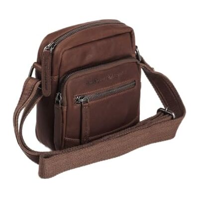 The Chesterfield Brand Sac Bandoulière en Cuir Marron Bremen - Publicité The Chesterfield Brand Sac Bandoulière en Cuir Marron Bremen - Publicité