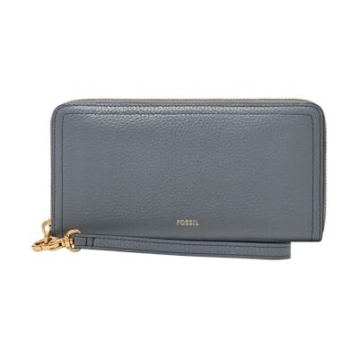 Fossil Logan Leather or Polyurethane Zip Clutch Wallet for Women - Publicité Fossil Logan Leather or Polyurethane Zip Clutch Wallet for Women - Publicité