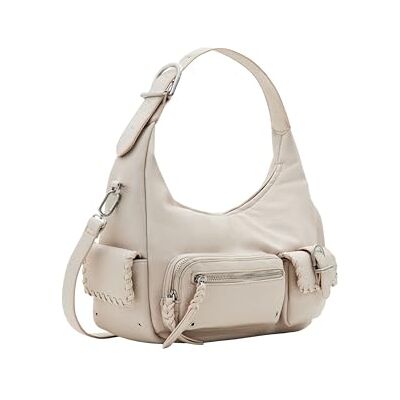 Desigual sac à épaule bandoulière Omnia New London Plus Shoulder Bag Raw écru - Publicité Desigual sac à épaule bandoulière Omnia New London Plus Shoulder Bag Raw écru - Publicité