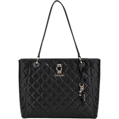 Guess Bessey Noel Tote, Fourre-Tout Femme, Noir, Taille Unique - Publicité Guess Bessey Noel Tote, Fourre-Tout Femme, Noir, Taille Unique - Publicité