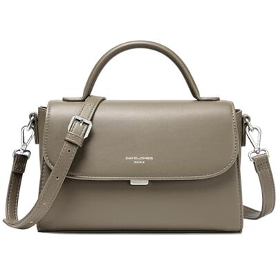 David Jones Sac Bandoulière Femme Sac à Main Rabat Simili Cuir PU Porté Epaule Besace Forme Cartable Taille Moyenne Sac de Ville Tendance Shopping Elégant Mode Beige - Publicité David Jones Sac Bandoulière Femme Sac à Main Rabat Simili Cuir PU Porté Epaule Besace Forme Cartable Taille Moyenne Sac de Ville Tendance Shopping Elégant Mode Beige - Publicité
