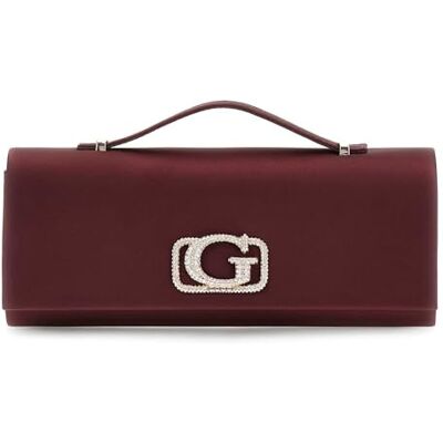 Guess sac à épaule bandoulière sac à main Zalina Top Handle Clutch Wine bordeaux - Publicité Guess sac à épaule bandoulière sac à main Zalina Top Handle Clutch Wine bordeaux - Publicité