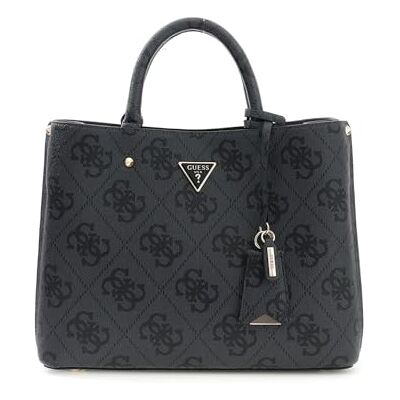 Guess sac à épaule Meridian II Girlfriend Satchel Coal Logo gris foncé - Publicité Guess sac à épaule Meridian II Girlfriend Satchel Coal Logo gris foncé - Publicité