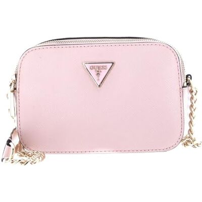Guess Sac bandoulière Eco Alexie crossbody chambre simili cuir noir BS23GU69 EVG873714, Light Rose, S - Publicité Guess Sac bandoulière Eco Alexie crossbody chambre simili cuir noir BS23GU69 EVG873714, Light Rose, S - Publicité