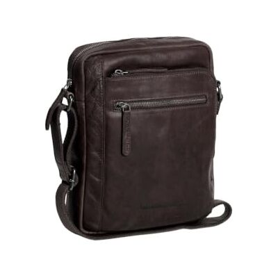 The Chesterfield Brand Sac Bandoulière en Cuir Marron Dessau - Publicité The Chesterfield Brand Sac Bandoulière en Cuir Marron Dessau - Publicité