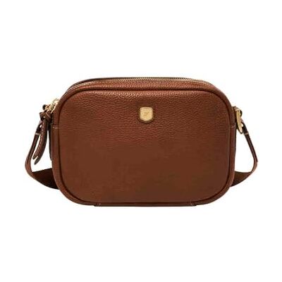 Fossil Logan Sac à main en cuir ou nylon pour femme, orange rouille, 22.86L cm x7.62Wcm x15.24 H cm - Publicité Fossil Logan Sac à main en cuir ou nylon pour femme, orange rouille, 22.86L cm x7.62Wcm x15.24 H cm - Publicité
