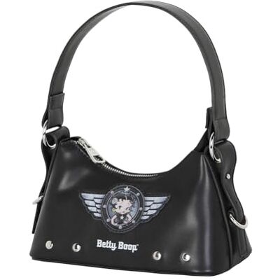 Betty Boop Motor Love-Sac Groovy, Noir, 23 x 13 cm - Publicité Betty Boop Motor Love-Sac Groovy, Noir, 23 x 13 cm - Publicité