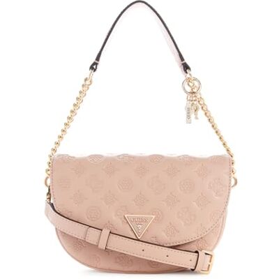 Guess La Femme Rabat, Sac à bandoulière, Sangle de chaîne, Pale Rose, Taille Unique - Publicité Guess La Femme Rabat, Sac à bandoulière, Sangle de chaîne, Pale Rose, Taille Unique - Publicité