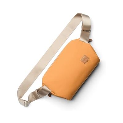 Bellroy Classic Sling (Sac à bandoulière 5 L Classique minimaliste avec organisation interne, sangle réglable et soufflet auto-compressible) Butterscotch - Publicité Bellroy Classic Sling (Sac à bandoulière 5 L Classique minimaliste avec organisation interne, sangle réglable et soufflet auto-compressible) Butterscotch - Publicité