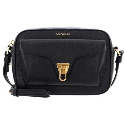 Coccinelle Cuir sac à épaule bandoulière Beat Soft Camera Bag Noir - Publicité Coccinelle Cuir sac à épaule bandoulière Beat Soft Camera Bag Noir - Publicité