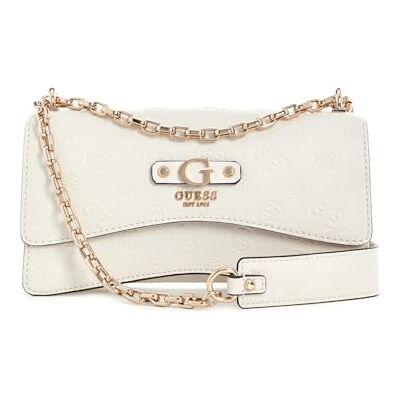 Guess Gerty Convertible Xbody Flap Bag Cream White - Publicité Guess Gerty Convertible Xbody Flap Bag Cream White - Publicité
