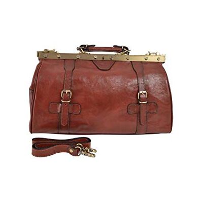 Sac Diligence en Cuir Katana K Taille unique Marron - Publicité Sac Diligence en Cuir Katana K Taille unique Marron - Publicité