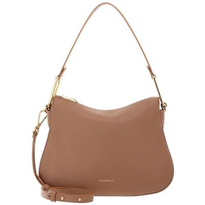 Coccinelle Cuir sac à épaule bandoulière Magie Soft Shoulder Bag Skin marron clair - Publicité Coccinelle Cuir sac à épaule bandoulière Magie Soft Shoulder Bag Skin marron clair - Publicité