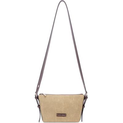 David Jones Mini sac bandoulière femme, similicuir effet suédine, format compact, bandoulière ajustable (Oxford Tan) - Publicité David Jones Mini sac bandoulière femme, similicuir effet suédine, format compact, bandoulière ajustable (Oxford Tan) - Publicité
