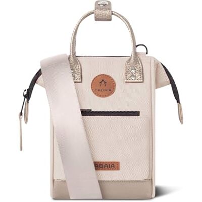 Cabaïa CABAIA Nano Bag Alger – Sac Bandoulière 1,8 L pour Femme et Homme – Tissu Recyclé, Déperlant et Vegan – Design Compact et Pratique – Beige - Publicité Cabaïa CABAIA Nano Bag Alger – Sac Bandoulière 1,8 L pour Femme et Homme – Tissu Recyclé, Déperlant et Vegan – Design Compact et Pratique – Beige - Publicité