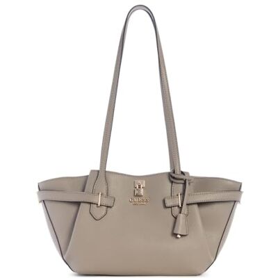 Guess Femme Yesba Girlfriend Shoulder Satchel Sac à bandoulière, Taupe foncé, Taille Unique - Publicité Guess Femme Yesba Girlfriend Shoulder Satchel Sac à bandoulière, Taupe foncé, Taille Unique - Publicité