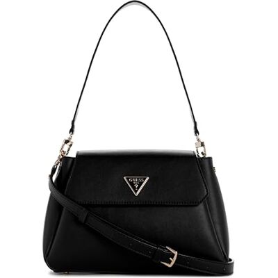 Guess Sora Girlfriend Flap Shoulder Bag, Sac à bandoulière Femme, Noir, Taille Unique - Publicité Guess Sora Girlfriend Flap Shoulder Bag, Sac à bandoulière Femme, Noir, Taille Unique - Publicité