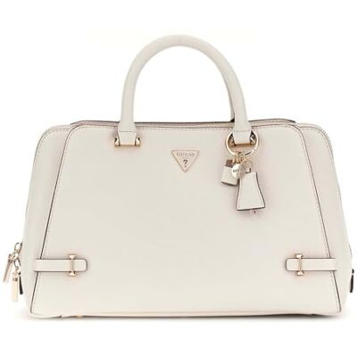 Guess Rosalba Girlfriend Satchel Cream White - Publicité Guess Rosalba Girlfriend Satchel Cream White - Publicité