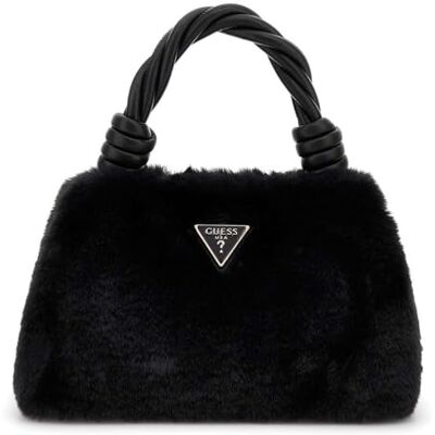 Guess sac à épaule bandoulière sac à main Shaida Top Handle Flap Crossbody Bag Black noir - Publicité Guess sac à épaule bandoulière sac à main Shaida Top Handle Flap Crossbody Bag Black noir - Publicité