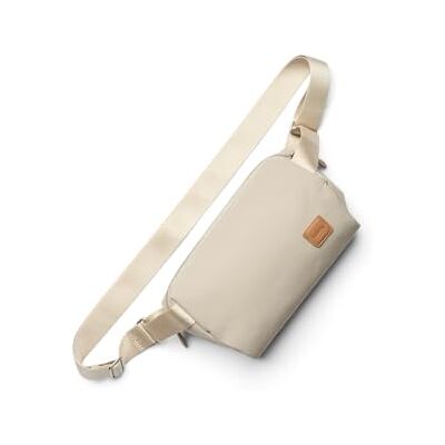 Bellroy Classic Sling (Sac à bandoulière 3 L Classique minimaliste avec organisation interne, sangle réglable et soufflet auto-compressible) Tahini - Publicité Bellroy Classic Sling (Sac à bandoulière 3 L Classique minimaliste avec organisation interne, sangle réglable et soufflet auto-compressible) Tahini - Publicité