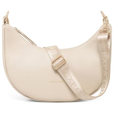 Expatrié Sac Bandoulière Femmes Lea Small Half Moon Bag Sac Banane avec Sangle Réglable Sacoche Demi Lune en Cuir Végétalien Imperméable - Publicité Expatrié Sac Bandoulière Femmes Lea Small Half Moon Bag Sac Banane avec Sangle Réglable Sacoche Demi Lune en Cuir Végétalien Imperméable - Publicité