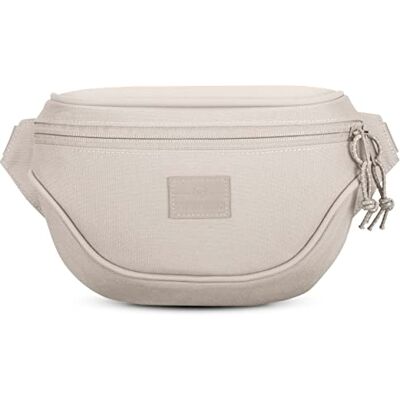 JOHNNY URBAN Sac Banane Femme & Homme Beige Ben Sac Ville pour Festivals, Sports & Voyage Sacoche Ceinture Tendance Porté Croisé Petit Sac Imperméable - Publicité JOHNNY URBAN Sac Banane Femme & Homme Beige Ben Sac Ville pour Festivals, Sports & Voyage Sacoche Ceinture Tendance Porté Croisé Petit Sac Imperméable - Publicité