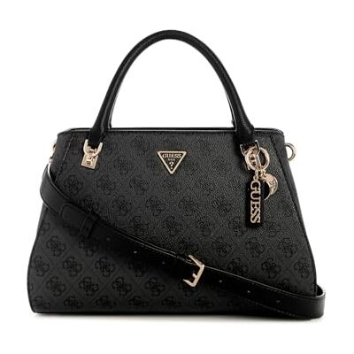Guess Noelle II Luxury Satchel, Cartable, bandoulière Femme, Logo Charbon, Taille Unique - Publicité Guess Noelle II Luxury Satchel, Cartable, bandoulière Femme, Logo Charbon, Taille Unique - Publicité