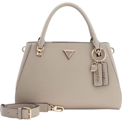 Guess sac à main sac à épaule bandoulière Noelle II Luxury Satchel Taupe - Publicité Guess sac à main sac à épaule bandoulière Noelle II Luxury Satchel Taupe - Publicité