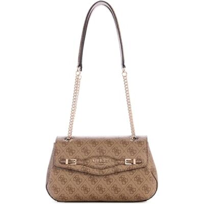 Guess Katya Convertible Crossbody Flap, Bandoulière Femme, Logo Latte, Taille Unique - Publicité Guess Katya Convertible Crossbody Flap, Bandoulière Femme, Logo Latte, Taille Unique - Publicité