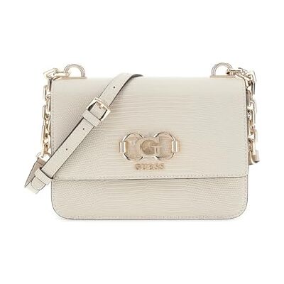 Guess Salinge Flap Crossbody, Bandoulière Femme, Taupe, Taille Unique - Publicité Guess Salinge Flap Crossbody, Bandoulière Femme, Taupe, Taille Unique - Publicité