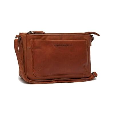 The Chesterfield Brand Sac Bandoulière en Cuir Cognac Southampton - Publicité The Chesterfield Brand Sac Bandoulière en Cuir Cognac Southampton - Publicité