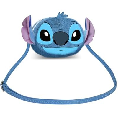 Disney Lilo et Stitch Heart-Mini Sac à Bandoulière Plush, Bleu - Publicité Disney Lilo et Stitch Heart-Mini Sac à Bandoulière Plush, Bleu - Publicité