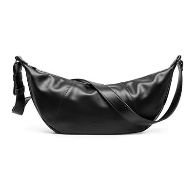 Expatrié Sac à Main Femmes Alba Élégant Sac à Bandoulière Croissant en Cuir Vegan Crossbody Bag au Design Semi-circulaire Hydrofuge - Publicité Expatrié Sac à Main Femmes Alba Élégant Sac à Bandoulière Croissant en Cuir Vegan Crossbody Bag au Design Semi-circulaire Hydrofuge - Publicité