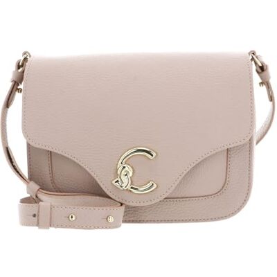 Coccinelle Cuir sac à épaule bandoulière C-Me Crossbody Bag Rosette beige - Publicité Coccinelle Cuir sac à épaule bandoulière C-Me Crossbody Bag Rosette beige - Publicité