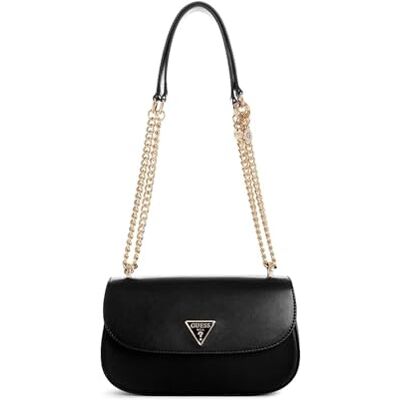 Guess Femme Daryna Top Zip Shoulder Bag Sac à bandoulière, Noir, Taille Unique - Publicité Guess Femme Daryna Top Zip Shoulder Bag Sac à bandoulière, Noir, Taille Unique - Publicité