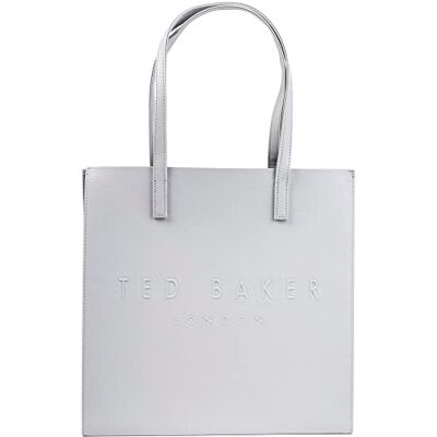 Ted Baker London Sac Soocon Icon pour femme, taille unique - Gris clair, One Size - Publicité Ted Baker London Sac Soocon Icon pour femme, taille unique - Gris clair, One Size - Publicité
