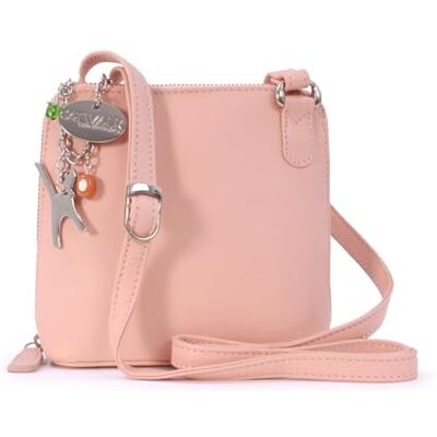 Tigi Collection Handbags Mini Sac Bandoulière Femme Cuir Petit Sac à Main Sac Porté Croisé Avec Bandoulière Réglable Rose - Publicité Tigi Collection Handbags Mini Sac Bandoulière Femme Cuir Petit Sac à Main Sac Porté Croisé Avec Bandoulière Réglable Rose - Publicité