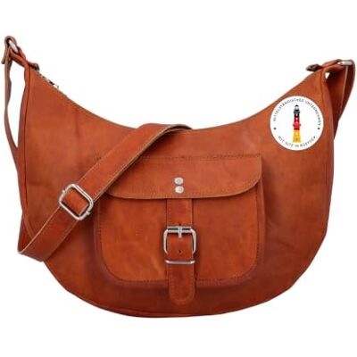Gusti Leder Gusti Sac à main en Cuir Mira Sac à main en cuir véritable pour femme - Publicité Gusti Leder Gusti Sac à main en Cuir Mira Sac à main en cuir véritable pour femme - Publicité