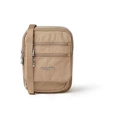 Baggallini Sac à bandoulière RFID Journey pour femme, plage, Taille unique, Sac de voyage à bandoulière Journey - Publicité Baggallini Sac à bandoulière RFID Journey pour femme, plage, Taille unique, Sac de voyage à bandoulière Journey - Publicité