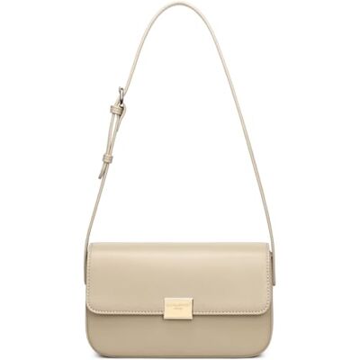 David Jones Petit Sac Bandoulière Femme Sac à Main Porté Epaule Simili Cuir PU Rigide Pochette à Rabat Sacoche Besace Ville Soirée Shopping Téléphone Mode Elégant Classique Chic Beige - Publicité David Jones Petit Sac Bandoulière Femme Sac à Main Porté Epaule Simili Cuir PU Rigide Pochette à Rabat Sacoche Besace Ville Soirée Shopping Téléphone Mode Elégant Classique Chic Beige - Publicité