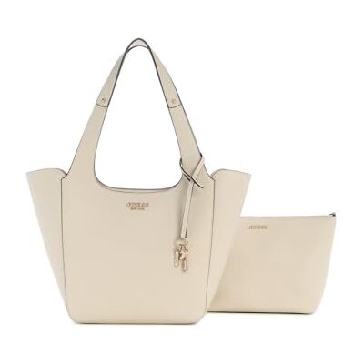 Guess Helina Sac à Main Tote Bag Bone - Publicité Guess Helina Sac à Main Tote Bag Bone - Publicité