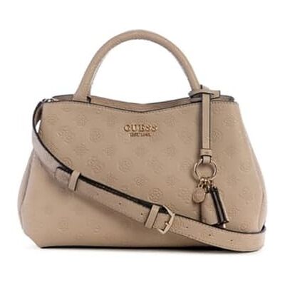 Guess Phoebe Girlfriend Satchel, Cartable Femme, Logo Simply Taupe, Taille Unique - Publicité Guess Phoebe Girlfriend Satchel, Cartable Femme, Logo Simply Taupe, Taille Unique - Publicité