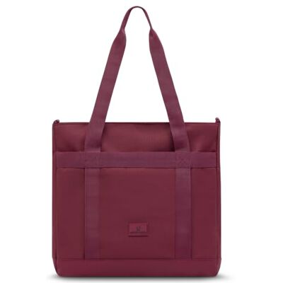 Johnny Urban Sac Cabas Femmes Rouge Kim Sac Fourre-Tout avec Compartiment pour Ordinateur Portable 16 pouces pour Travail, Université, École, Plage Shopping Tote Bag Résistant à l'Eau - Publicité Johnny Urban Sac Cabas Femmes Rouge Kim Sac Fourre-Tout avec Compartiment pour Ordinateur Portable 16 pouces pour Travail, Université, École, Plage Shopping Tote Bag Résistant à l'Eau - Publicité