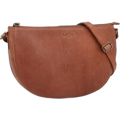 Gusti Leder Gusti Louna Sac à bandoulière en cuir vintage pour femme Marron, marron - Publicité Gusti Leder Gusti Louna Sac à bandoulière en cuir vintage pour femme Marron, marron - Publicité