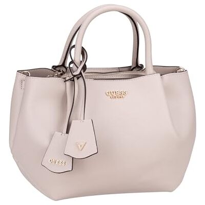 Guess sac à main sac à épaule Amorette Girlfriend Satchel Light Taupe écru - Publicité Guess sac à main sac à épaule Amorette Girlfriend Satchel Light Taupe écru - Publicité