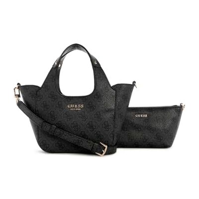 Guess Calista 2 in 1 Mini Tote Coal Logo - Publicité Guess Calista 2 in 1 Mini Tote Coal Logo - Publicité