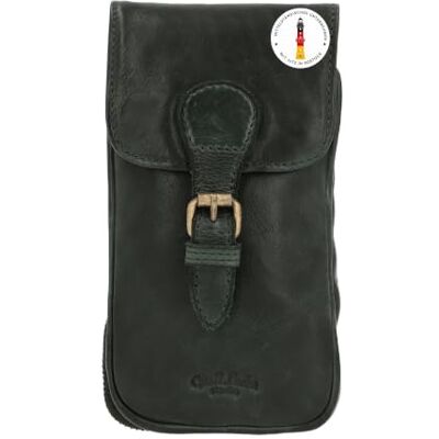 Gusti Leder Gusti Sac à bandoulière Ebbe sac à main sac en cuir cuir Vert vintage - Publicité Gusti Leder Gusti Sac à bandoulière Ebbe sac à main sac en cuir cuir Vert vintage - Publicité